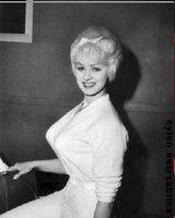 Sabrina arrives at Mascot airport 1962