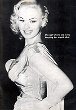 Sabrina attends the premiere of Diana Dors movie "Yield To The Night"
