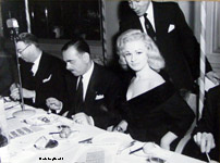 Sabrina - Variety Club Savoy Hotel 10 April 1956