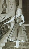 Sabrina at Thoresby Hall, 1957