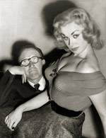 Sabrina and Arthur Askey