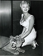 Sabrina and lion