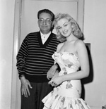 Sabrina takes a singing lesson with Maurice Burman