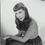 Bettie Page at nylon.net