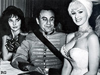 Sabrina in 1962 at the Artists and Models Ball