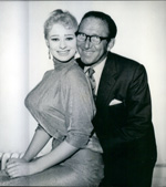 Sabrina and Arthur Askey
