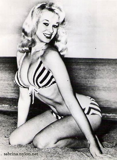 9 Feb 1960 - Miami Beach FLORIDA: British song-stylist, Sabrina, who will o...