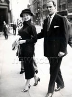 Sabrina 29 July 1958 at court suing for Cinderella Nightingale libel
