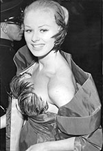 Sabrina at the premiere of Moby Dick - 7 Nov 1956