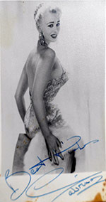 Sabrina, autographed for Lyndie
