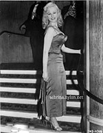Sabrina at the premiere of 'Giant' 1956