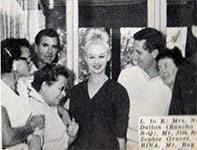 Sabrina at Bill Graves' Casa de Blanca 1959