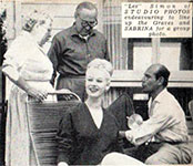 Sabrina at Bill Graves' Casa de Blanca 1959