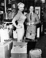 Sabrina shopping for handbags