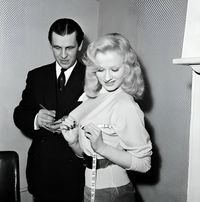 Sabrina insures her breasts in 1957