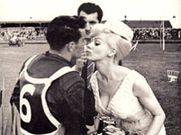 Sabrina kisses Ivan Mauger 1964