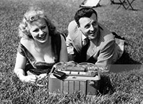 Sabrina and Jimmy Young 6 August 1955
