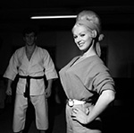 Sabrina prepares for judo battle
