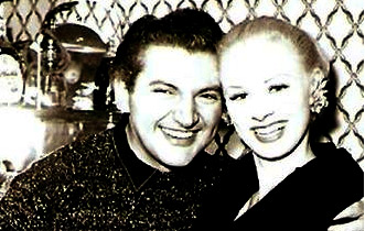 Sabrina and Liberace 1956, London