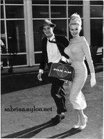 Sabrina leaves Australia 1959