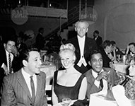 Sabrina at Lee's theatre restaurant 27 April 1959