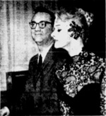 Sabrina and Steve Allen 1958
