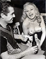 Sabrina and Steve Cochran 1957