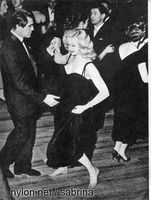 Sabrina dances with Steve Cochran