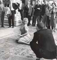 Sabrina outside Grauman's 1958
