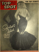 Sabrina Top Spot cover 1958