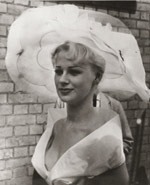 Sabrina at Ascot races 1957