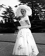 Sabrina at Ascot races 1957