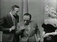 Sabrina and Arthur Askey on TV