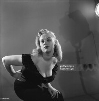 Sabrina (Norma Sykes) in black in 1955