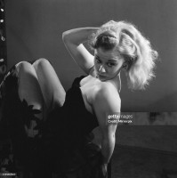 Sabrina (Norma Sykes) in black in 1955