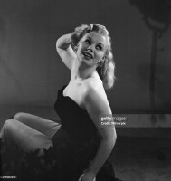 Sabrina (Norma Sykes) in black in 1955