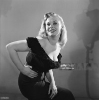 Sabrina (Norma Sykes) in black in 1955