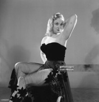 Sabrina (Norma Sykes) in black in 1955