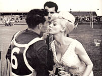 Sabrina at the speedway 1964