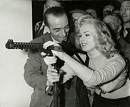 Sabrina and her Stirling machine gun