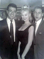 Sabrina Sydney 1959 - Sammy Davis event