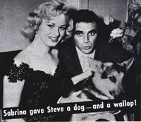 Sabrina (Norma Sykes) and her dog Shane