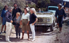 Sabrina on the set of Tarzan 1967