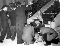 Sabrina photoshoot - Park Lane Hotel 1955