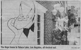 Bob Hope's house in Toluca Lake