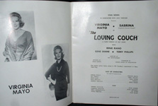 Sabrina in The Loving Couch programme 1965