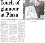 Touch of glamour at plaza