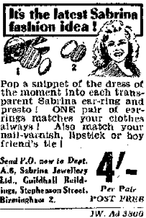 Sabrina ad