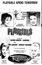 1961-05-03 - Ad for Playgirls revue
